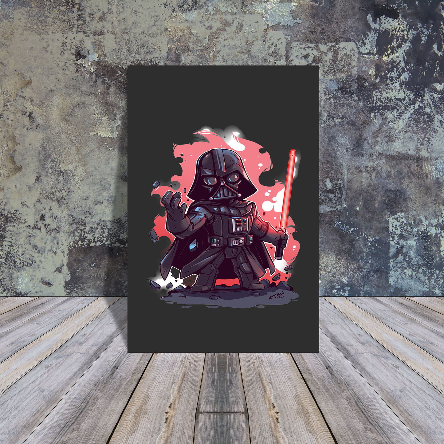 Metal Poster -Darth Vader