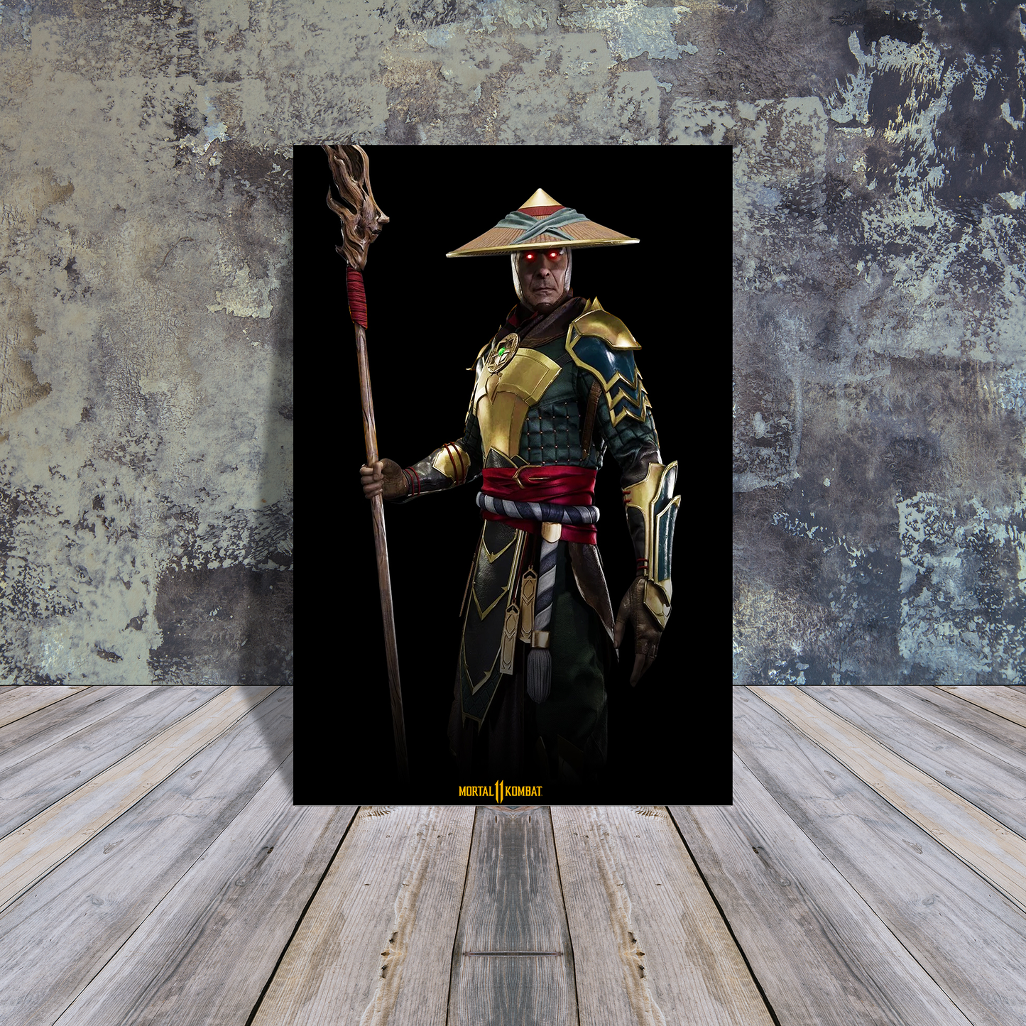 Metal Poster - MK 11 Raiden