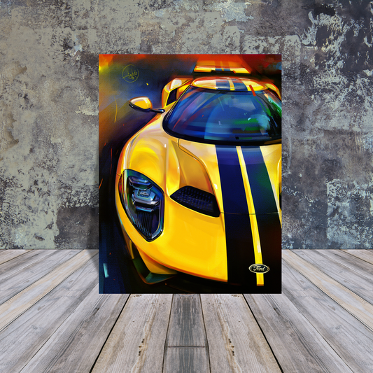 Metal Poster - Ford GT