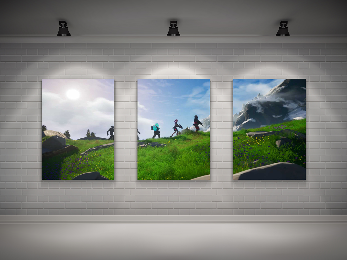 Metal Poster -Fortnite 3 piece