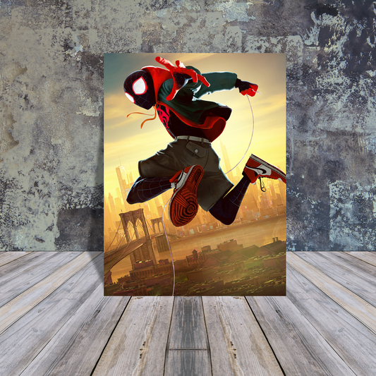 Metal Poster - Miles Morales