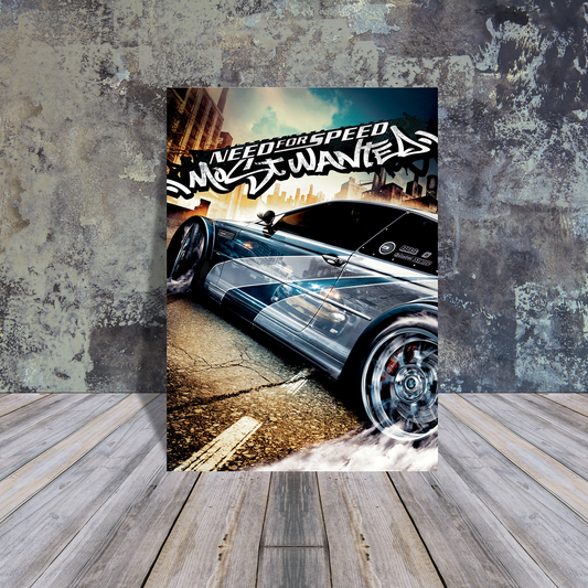 Metal Poster - Need for speed Most wanted