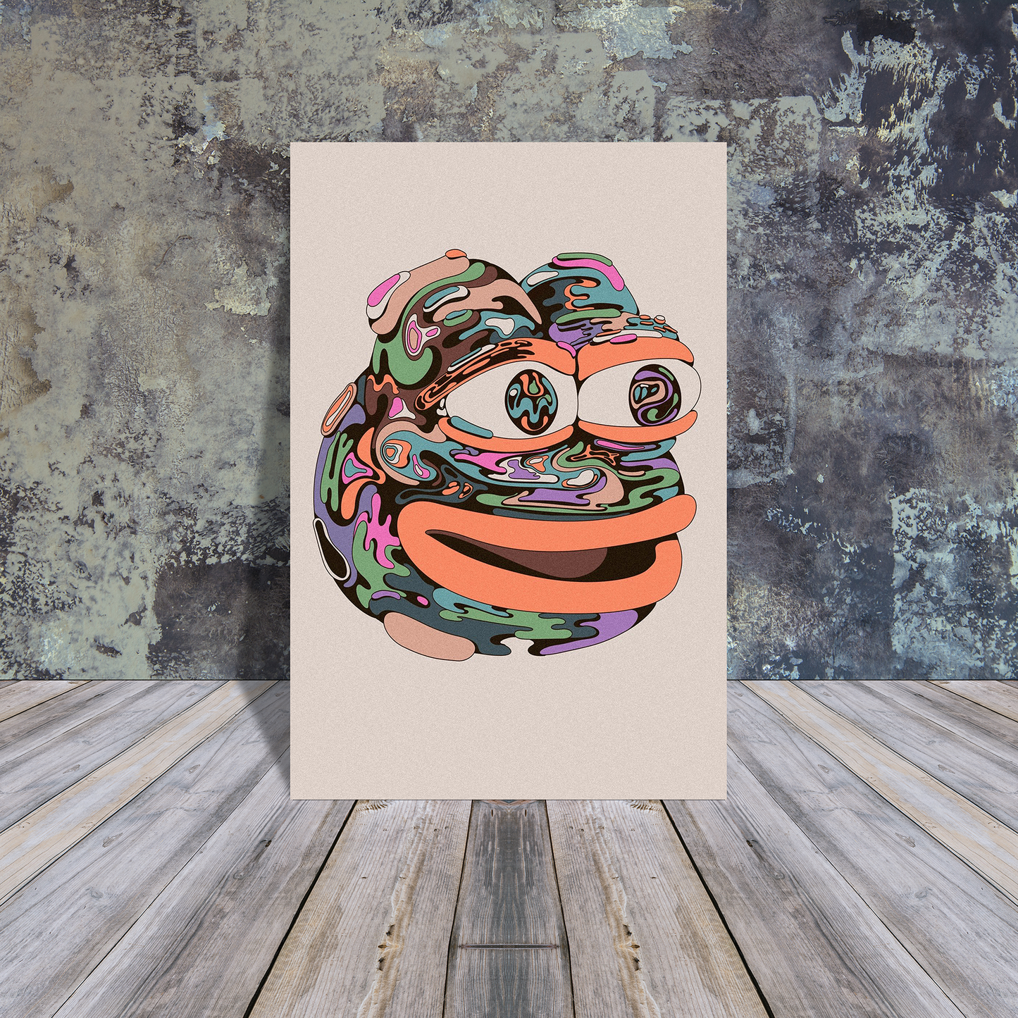 Metal Poster - Tripy Pepe