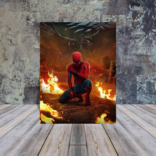 Metal Poster -Spiderman home coming