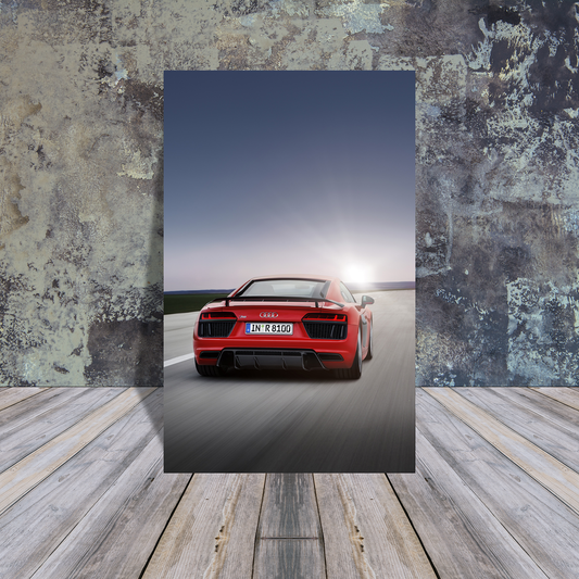 Metal Poster - Audi R8