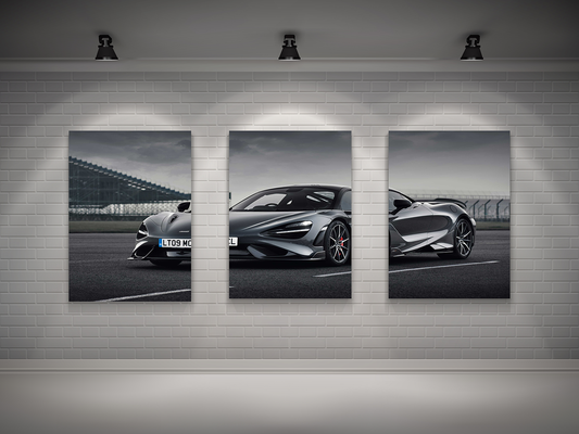 Metal Poster - McLaren 3 piece