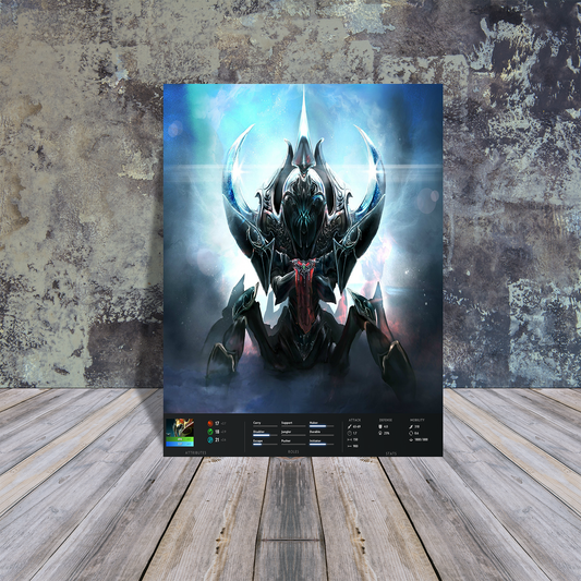 Metal Poster - Nyx Dota 2